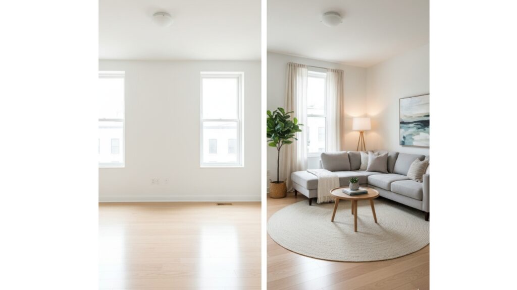 Real Estate using Nanobanana