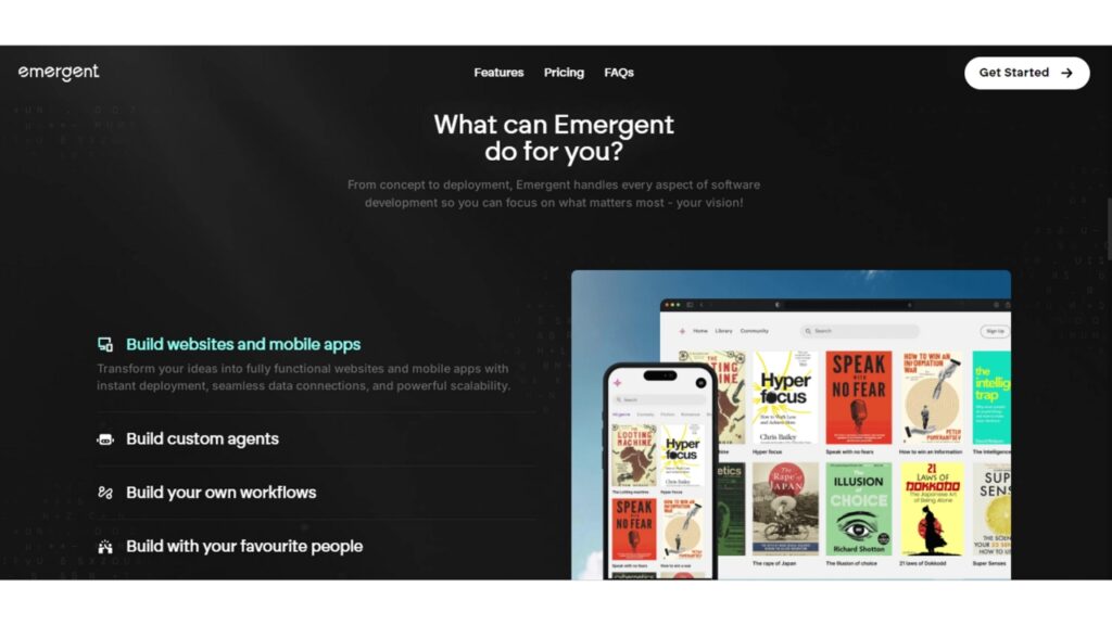 Emergent AI signup