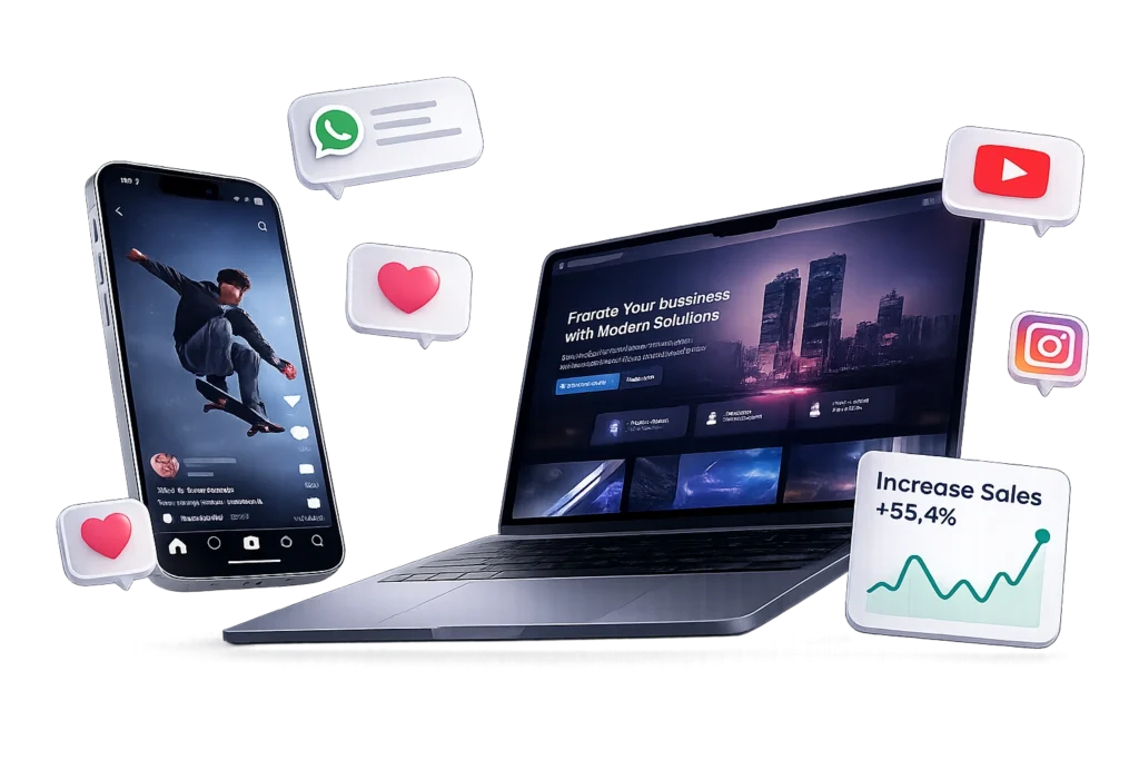digital agency India - Elevoras social media and web design services